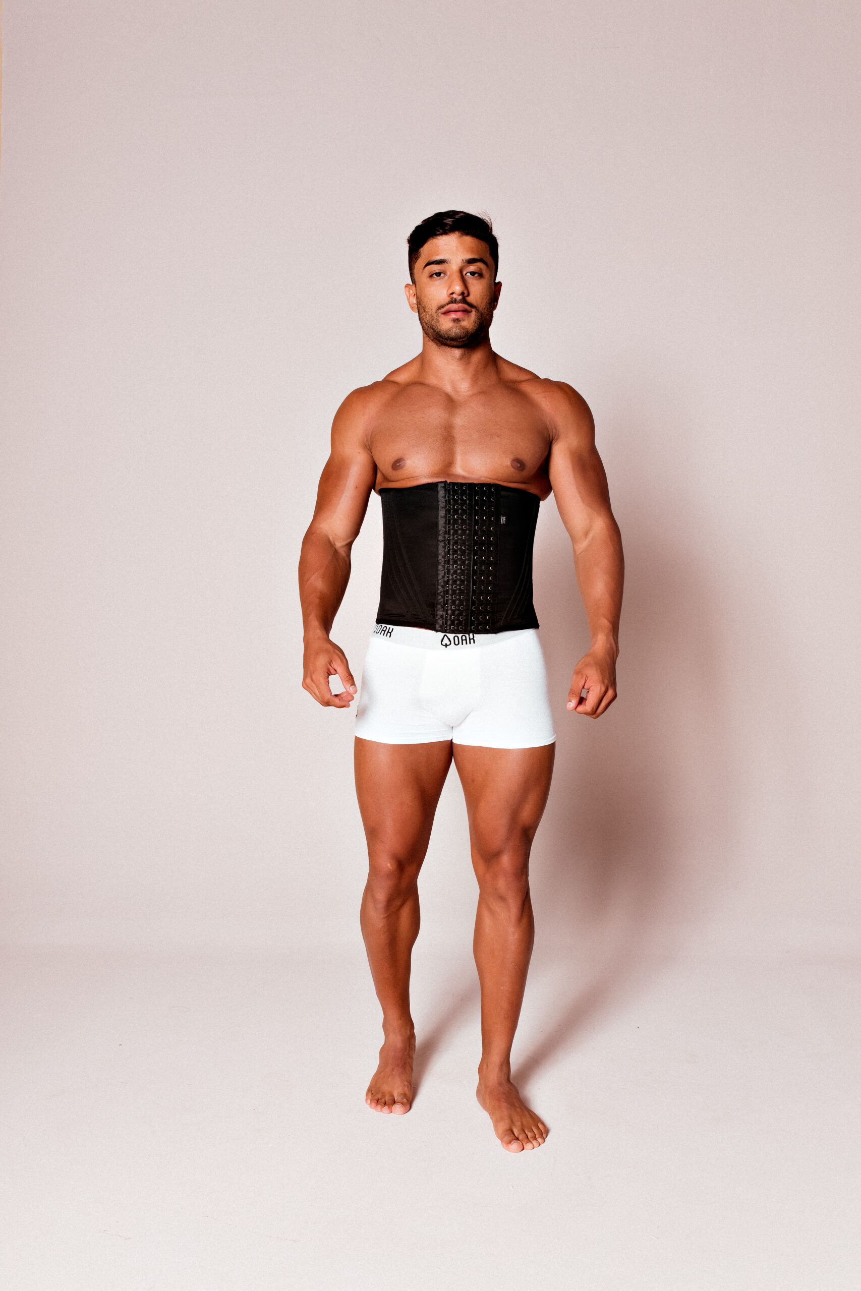 Faixa Abdominal Masculina – Preta